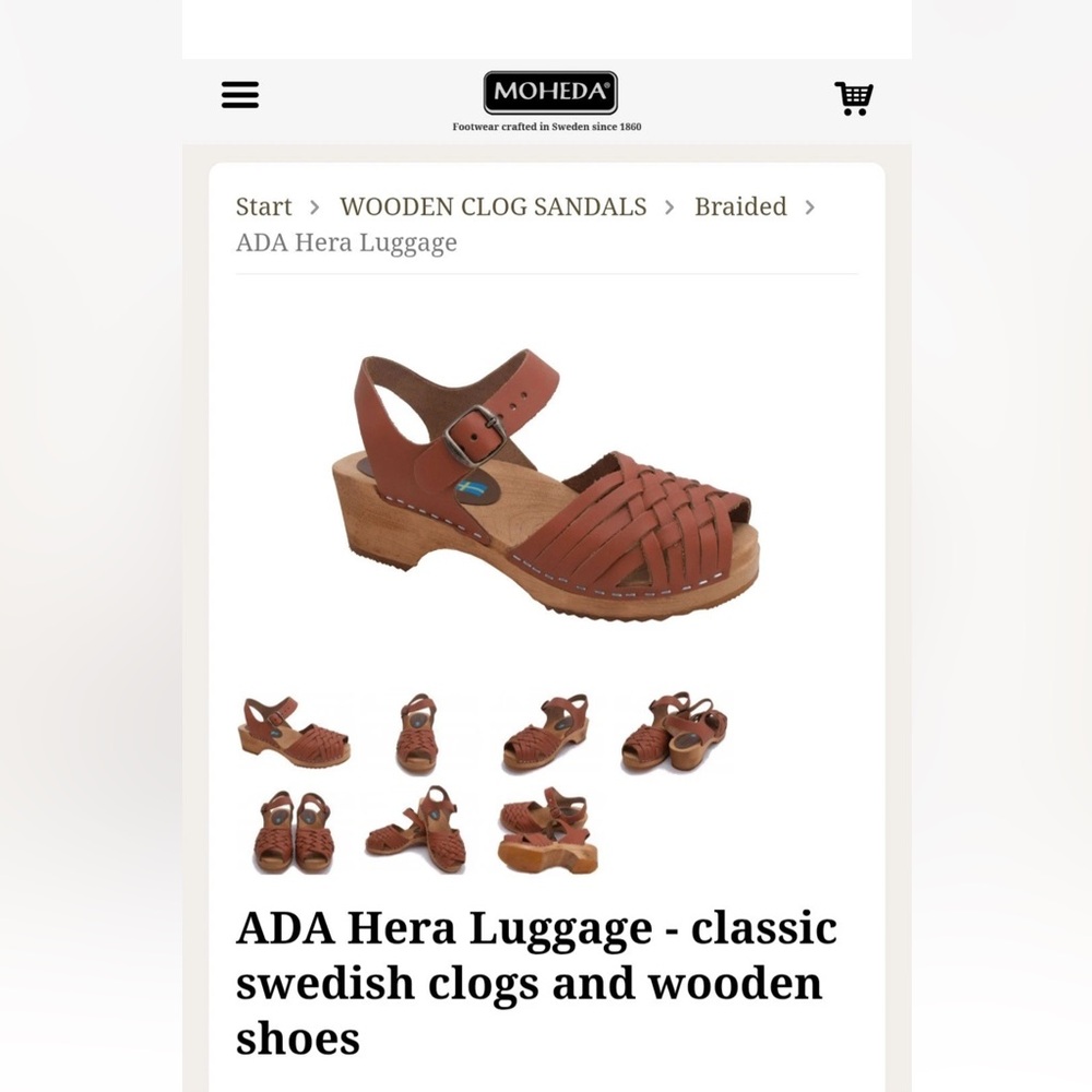 Moheda low clog sandals